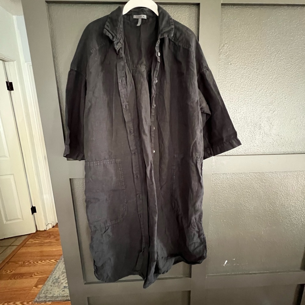 Oska  NY shirt dress 100% linen
